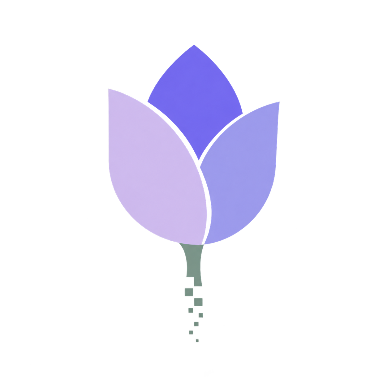 Tulepp flower logo